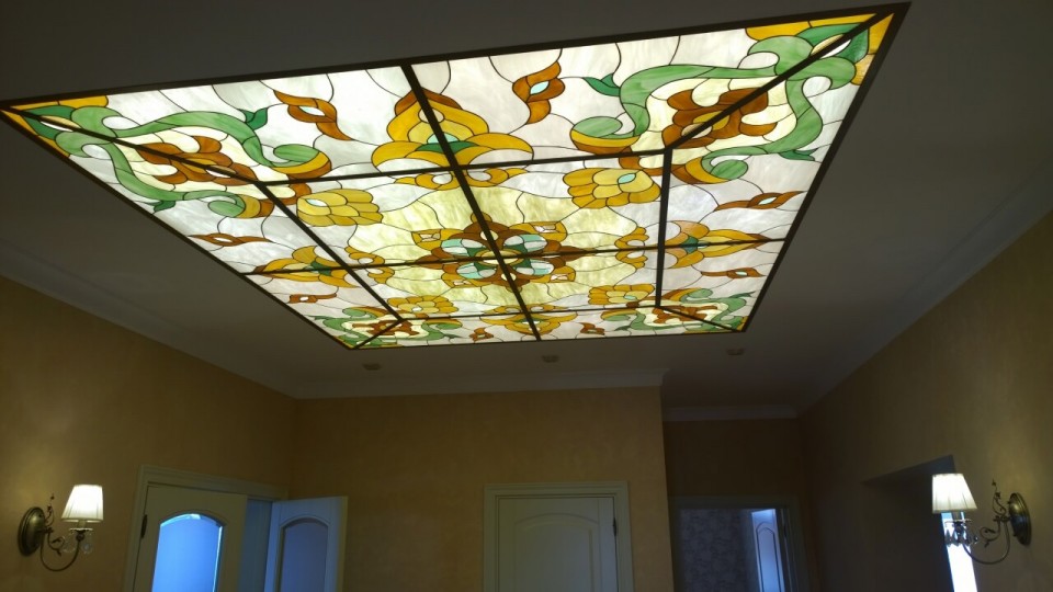 Заказать световой потолок с фотопечатью в г. Шиханы