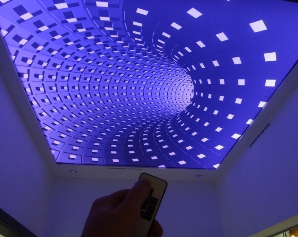 Заказать 3d натяжные потолки в г. Шиханы