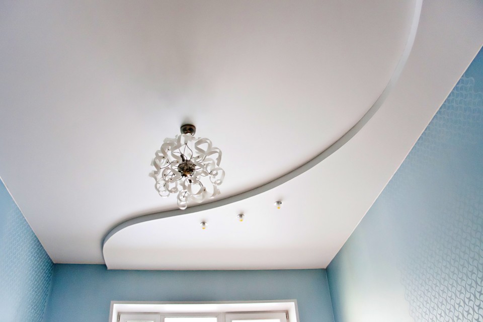 Заказать двухуровневый потолок в г. Шиханы